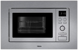 [MWE202 FI] Teka MWE202 FI, microondas integrable con grill, 1000w, 20l, 5 niveles, inox