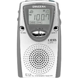 [SDT210S] Sangean DT-210, radio portátil, sintonización digital AM / FM,