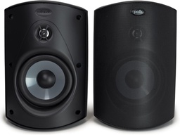 [PKAtrIuM5BK POLK] Polk Audio ATRIUM 5, altavoz de exterior, 90 dB, giro de 180°, 60 Hz a 25 KHz, negro