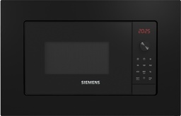 [BE623LMB3] Siemens BE623LMB3, microondas integrable con grill, iQ300, 1000w, 20l, cookControl, negro