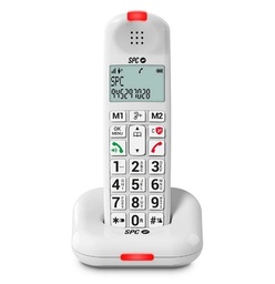 [KAIRO SPC 7612N] SPC Comfort Kairo, teléfono inalámbrico para personas mayores con teclas grandes, blanco