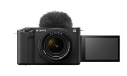 [ZVE1LBDI] Sony ZVE1LBDI, Cámara vlogging mirrorless full-frame de objetivo intercambiable con 28-60 mm f/4-5.6 (compacta y ligera, 4K 60p)