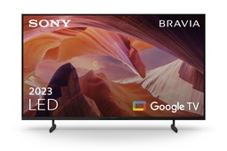 [KD43X80L] Sony Bravia 43X80L, Smart TV 43"4K HDR, Procesador X1, Google TV, Dolby Vision y Atmos