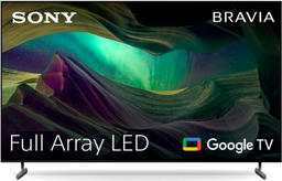 [KD55X85LAEP] Sony BRAVIA KD55X85L, 55 pulgadas, TV Full Array LED, 4K HDR, Smart Google TV, Funciones ECO, Bravia Core