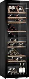 [KWK36ABGA] Bosch KWK36ABGA, vinoteca con puerta de cristal, serie 6, 186 x 60 cm, negro, clase G