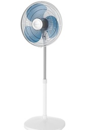 [VU4410F2] Rowenta VU4410F2, ventilador de pie, 3 velocidades, blanco