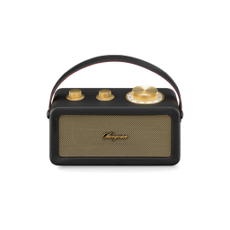 [RA101BG] Sangean RA-101 Black Gold. Diseño Retro de Madera y Piel sintética. Bluetooth 5.0.