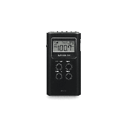 [DT120B] Sangean DT-120, Radio Portátil LCD, Negro AM/FM