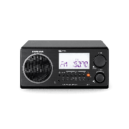 [SWR2S] Sangean WR-2 - Radio portátil de 7 W (FM, AM, pantalla LCD, 3.5 mm), negro