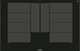 [EX875KYW1E] Siemens EX875KYW1E, placa de flexinducción, iQ700, 80x50cm, Control TFT touchPlus, powerMove Plus, negro