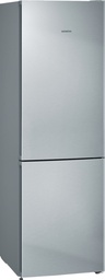 [KG36NVIDA] Siemens KG36NVIDA, frigorífico combinado de libre instalación, inox, no frost, 186 x 60 cm, iQ300, clase D