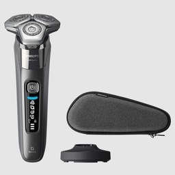 [S8697/35] Philips S8697, afeitadora eléctrica en seco y mojado, SkinIQ, series 8000, color gris