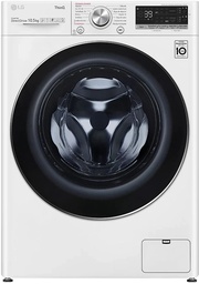 [F6WV7510PRW] LG F6WV7510PRW, lavadora carga frontal, 10.5 kg, 1600 rpm, autodosificador, blanco, clase A