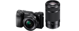 [ILC-E6100YB] Sony ILCE6100YB, cámara Evil APS-C con objetivos zoom, SEL55210+SELP1650