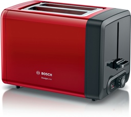 [TAT4P424] Bosch TAT4P424, tostadora, DesignLine, 970w, roja