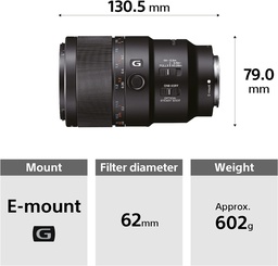 [SEL-70350G] Sony SEL70350G, objetivo 70-350mm F4.5-6.3 G OSS - Teleobjetivo para APS-C