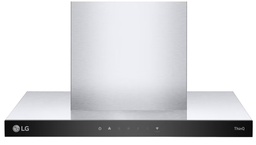 [HCEZ2426S] LG HCEZ2426S, campana extractora, 60cm, 4 niveles de potencia, 70dB, WiFi, inox, clase A