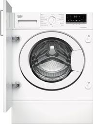 [WITV 8612 XW0R] Beko WITV 8612 XW0R, lavadora integrable, 8 kg, 1200rpm, SteamTherapy™, AntiCrease®, blanco, clase C