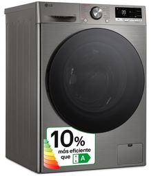 [F4WR7009AGS] LG F4WR7009AGS, lavadora carga frontal, 9kg, 1400rpm, inox, clase A -10%