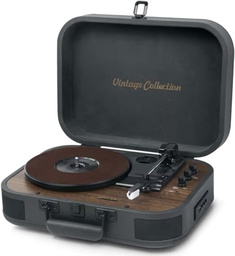 Muse MT-207, Tocadiscos con Bluetooth, Altavoz estéreo Integrado y USB (Salida RCA, Entrada AUX, Toma de Auriculares)