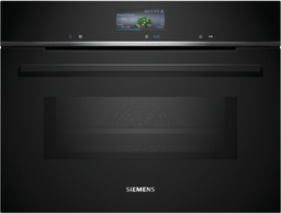 [CM776GKB1] Siemens CM776GKB1, horno compacto con microondas, pirolítico, display TFT  touch Plus, iQ700