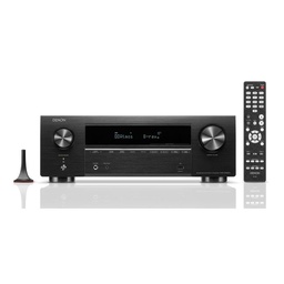 [AVR-S670H] Denon AVR-S670H Receptor Cine en casa 5.2 Ch - Receptor HDMI UHD 8K (75W x 5), transmisión HEOS, Bluetooth, Wi-Fi, Dolby TrueHD, Dolby Pro Logic II y DTS HD