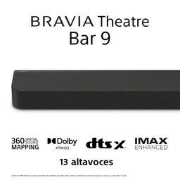 [HT-A9000] Sony HTA9000, BRAVIA Theatre Bar 9, 360 Spatial Sound Mapping, Dolby Atmos®/DTS:X®