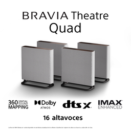 [HT-A9M2] Sony, HTA9M2,BRAVIA Theatre Quad, 360 Spatial Sound Mapping, Dolby Atmos®/DTS:X®