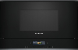 [BE732R1B1] Siemens BE732R1B1, Microondas integración, iQ700, 21 Litros, Base cerámica sin plato giratorio, Negro