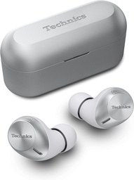 [EAH-AZ40E-S] Technics EAHAZ40ES, auriculares Bluetooth, True Wireless, multipunto, uso de 25h, color plata