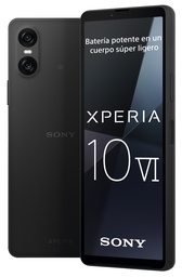[XQES54EUKCB] Sony, Xperia 10 VI, Pantalla 6,5", almacenamiento 128GB, memoria ram 8GB, dual cámara de gran calidad