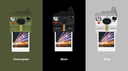 Polaroid NOW+ Gen 2, Cámara Instantánea, Conexión smartphone, enfoque auto, sistema flash,  recargable, disparador auto