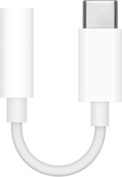 [MW2Q3ZM/A] Apple MW2Q3ZM, adaptador de USB-C a toma de Jack 3,5mm, blanco