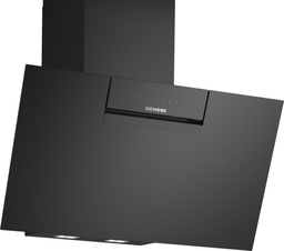 [LC87KFN60] Siemens LC87KFN60, campana decorativa de pared, 80 cm, cristal negro A+