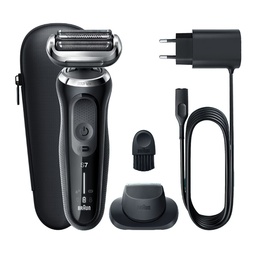 [71-N1200S] Braun Series 7, afeitadora en seco y en mojado, cabezal Flex, AutoSense, EasyClick