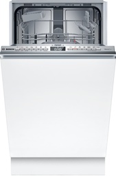 [SPH4EKX24E] Bosch SPH4EKX24E, lavavajillas integrable, ancho 45 cm, puerta deslizante, cestas 2/2, clase C, inox, Serie 4