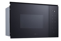 [MGBZ2593F] LG MGBZ2593F, microondas con grill integrable, 900W, 8 niveles, 25l, cristal negro