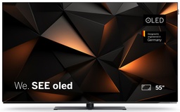[WE. SEE OLED 55" 64555L10 Charcoal Black] Loewe WE SEE OLED 55" We.SEE OLED 55 UHD 4K, HDR, Wi-Fi y Smart TV, sonido invisible 60W, Charcoal Black