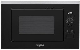 [WMF250G] Whirlpool WMF250G, Microondas de integración, 25L, 900w, con grill, negro