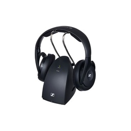 [HDR4120W] Sennheiser HDRS120W, auriculares RF TV, acolchado y ligero, sonido estereo de alta calidad, volumen maximo de 100db, batería larga duración 20h