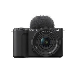 [ZVE10M2KB] Sony ZVE10M2KB, cámara de vídeo APS-C mirrorless, con objetivo Kit Power Zoom 16-50 mmf/3.5-5.6, vídeo 4K60p, 26 MP