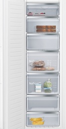 [GI81NACE0] Siemens GI81NACE0, congelador integrable, 177.2 x 55.8cm, cierre SoftClose, puerta fija, iQ500, clase E