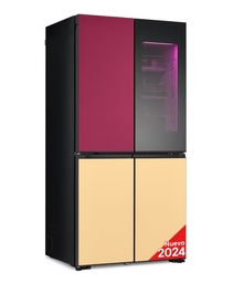 [GMV960NNME] LG GMV960NNME, frigorífico americano combi, Intaview MoodUp, Door Cooling+, 1,86m, multicolor, clase E