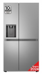 [GSLC40PYPE] LG GSLC40PYPE, frigorífico americano combi, Side By side, AirFlow, inox, serie 400, clase E