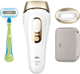 [PL5052] Braun PL5052, depiladora de luz pulsada Silk-expert Pro 5, SkinProtection Max