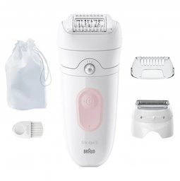 [SE5-030] Braun SE5-030, depiladora Silk-épil 5, Smartlight, 3 accesorios, pinzas MicroGrip