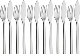 [WMF Nuova juego de 12 cubiertos de pescado] WMF Nuova, juego de 12 cubiertos de pescado, acero inox, apto para lavavajillas