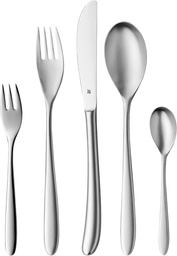[WMF Silk Vorteils cubertería 60 piezas] WMF Silk Vorteils, cubertería 60 piezas, acero inox, Cromargan, apto para lavavajillas