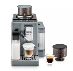 [EXAM440.55.G] DeLonghi EXAM440.55.G, cafetera superautomática Rivelia, LatteCrema Hot, Bean Switch, 16 bebidas, 19 bares, gris azulado