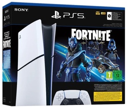 [CFI-2016] Videoconsola Play Station 5 Slim, Tecnología imagen 4K HDR,  Capacidad 1TB, ED.DIGITAL , 120 Hz, + FORNITE